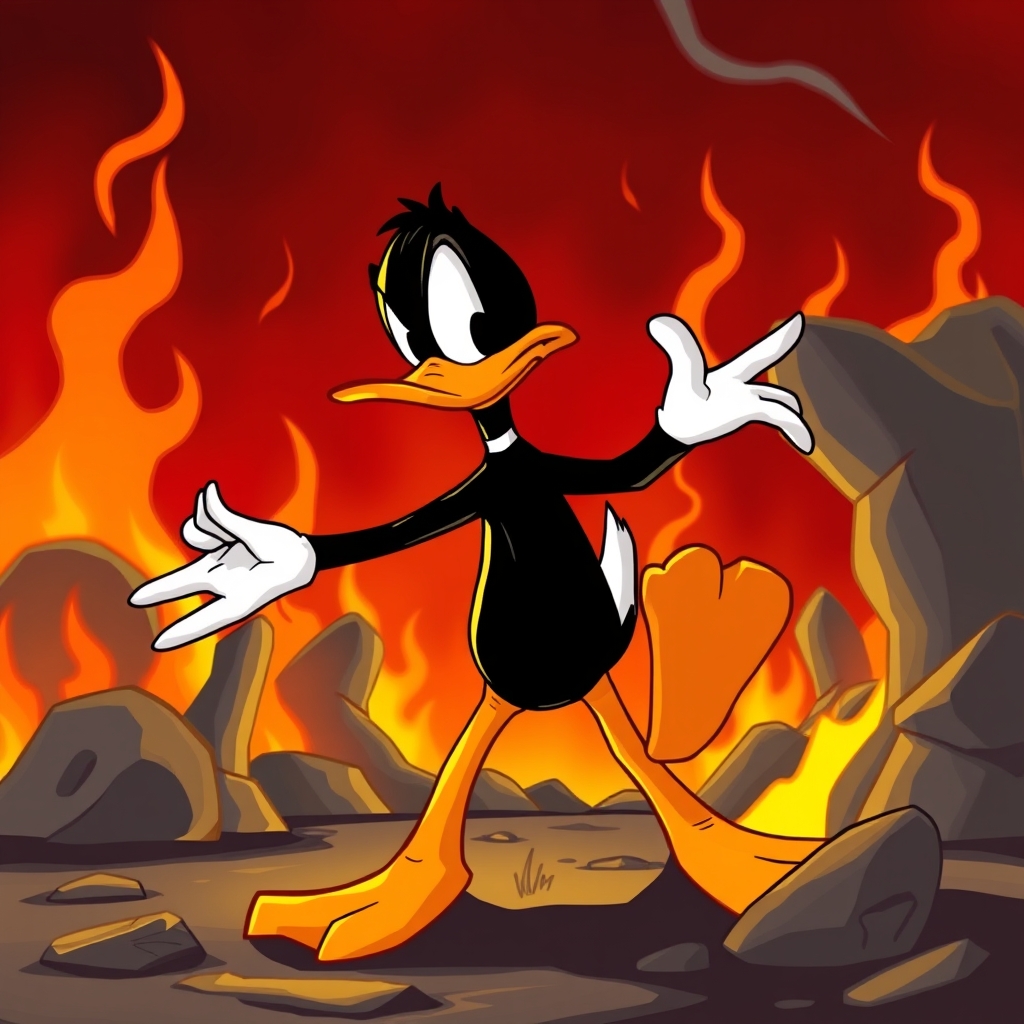Daffy Duck In Hell