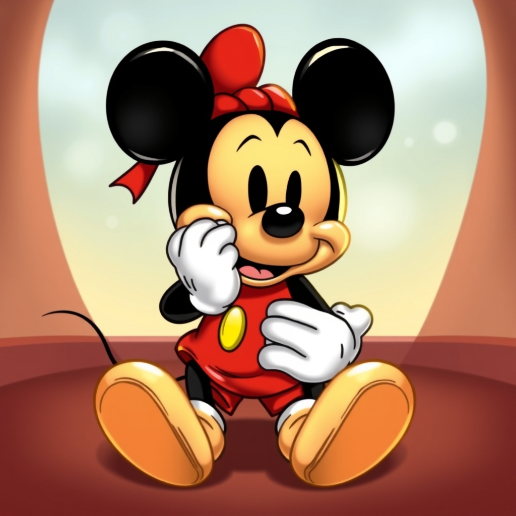 Mickey Mouse Crying